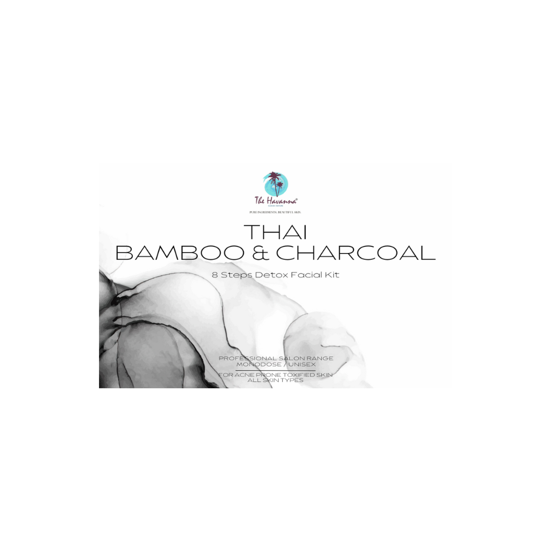 thai bamboo & charcol detox facial kit havanna 