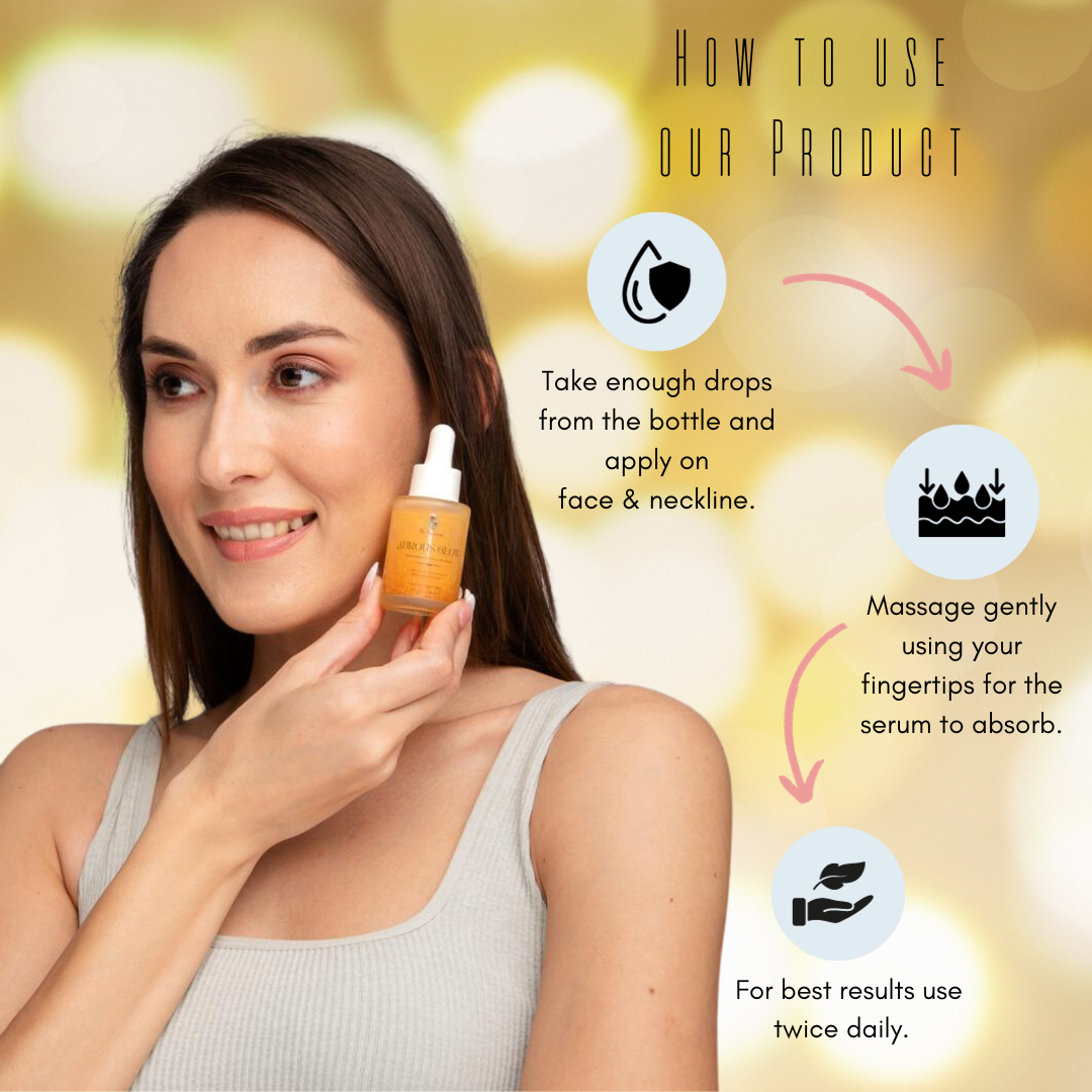 how to use our vitamin c face serum