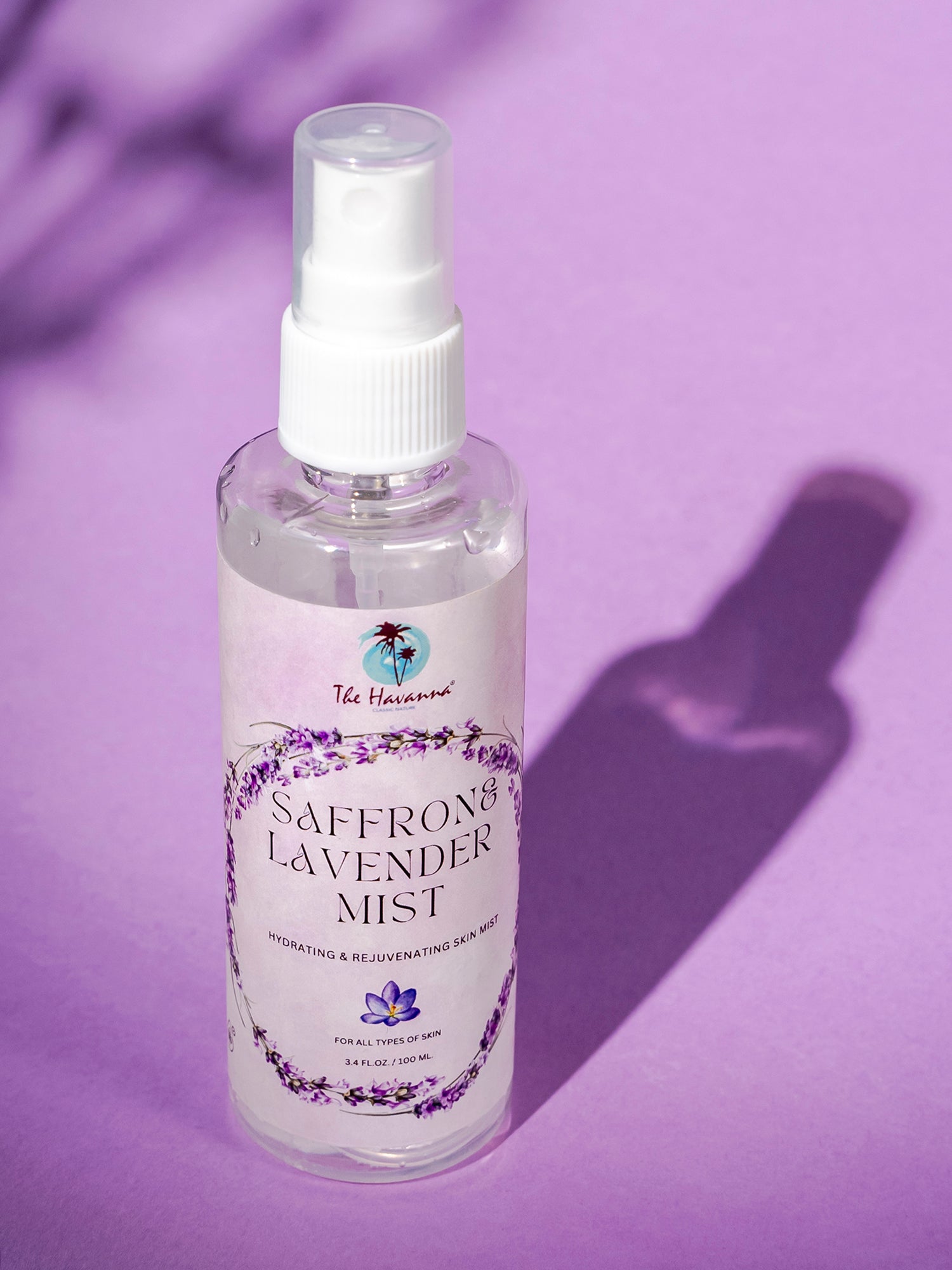 saffron & lavender mist face spray 