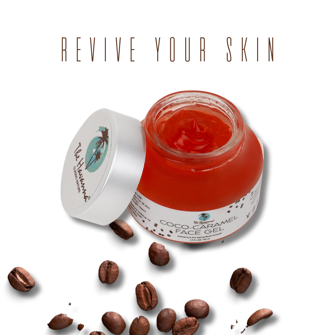 revive your skin with havanna coco caramel face gel