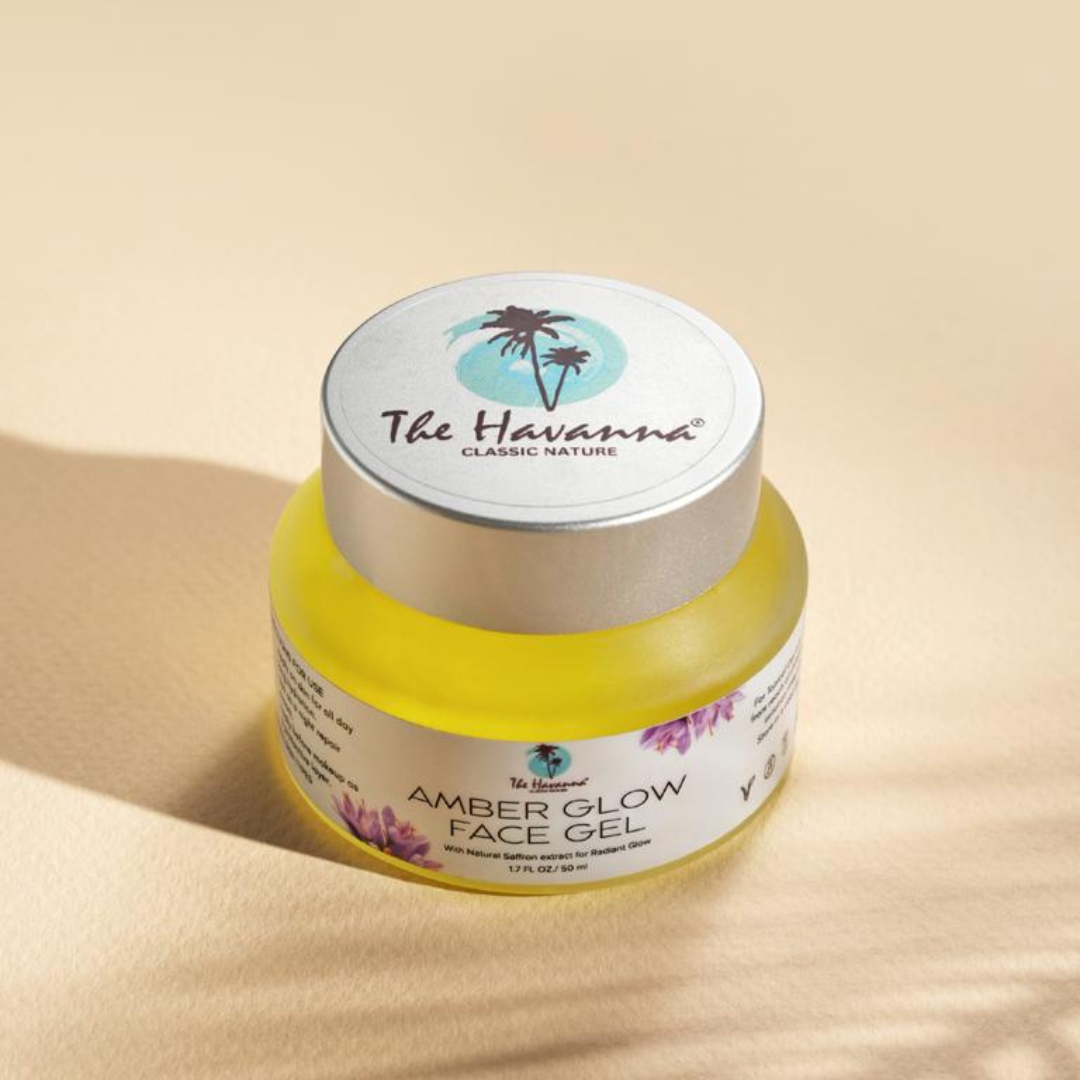 Havanna's Amber Glow Face Gel is for Glowing, Brightening, Hydrated And Refreshed Skin