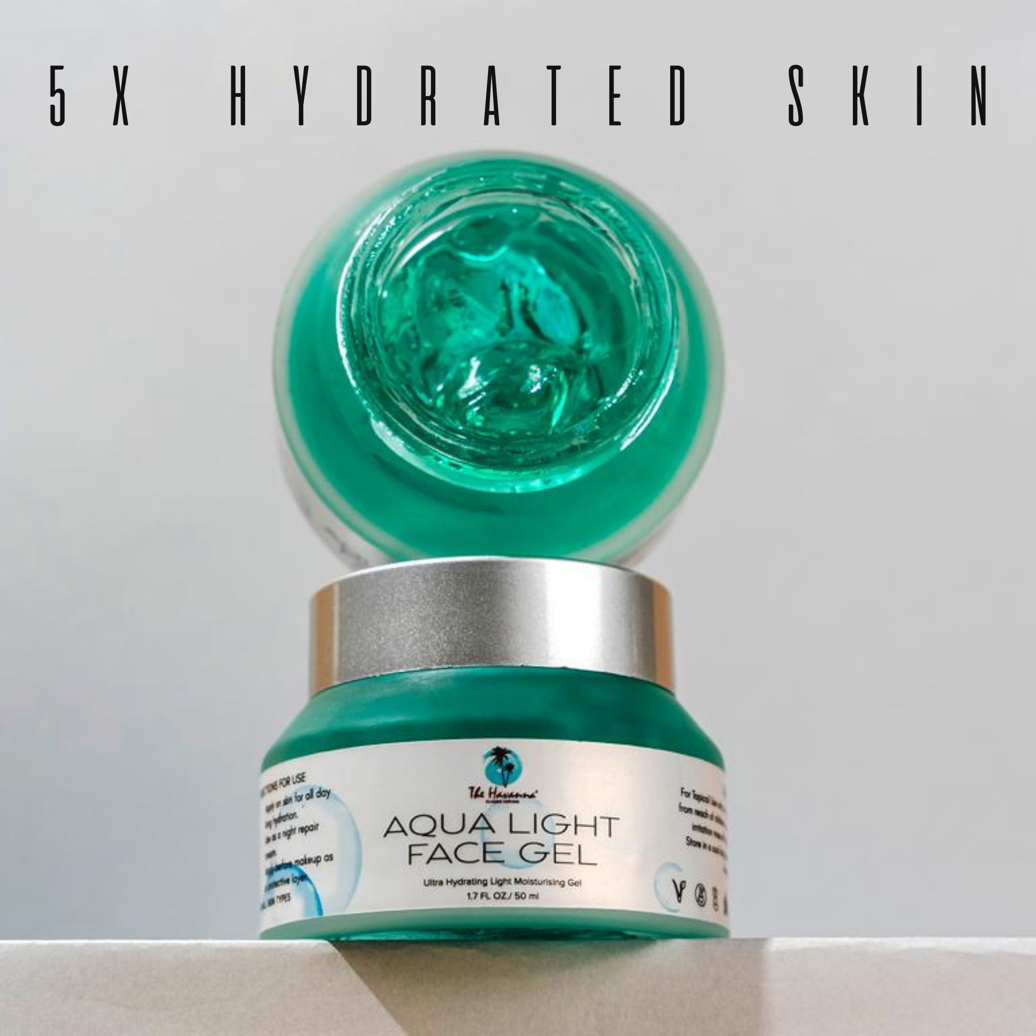 Get 5x hydrated skin with havanna aqua light face gel