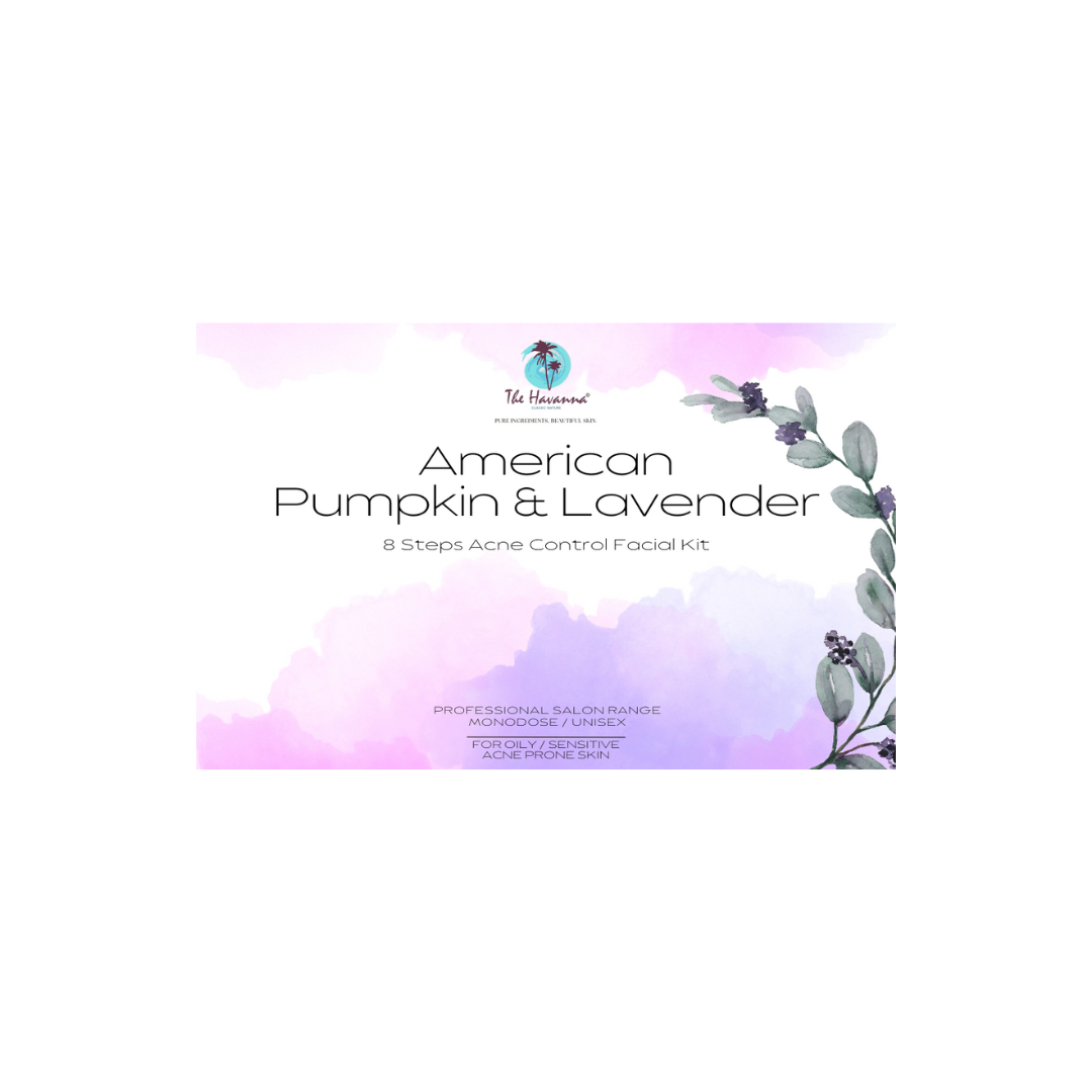 American Pumpkin Lavender Acne Control Facial Kit