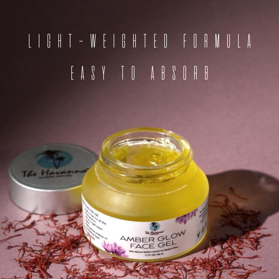 light weighted formula easy to absorb face gel