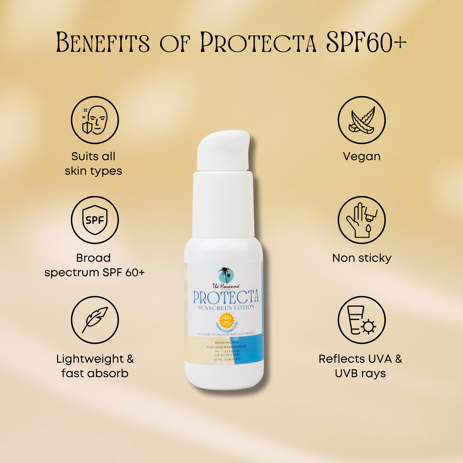 benefits of protecta spf 60+ havanna 